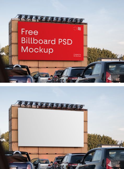 Big Billboard PSD Mockup — Mr.Mockup | Graphic Design Freebies Outdoor Typography, Mockup Graphic Design, Mockup Free Psd Download, Poster Mockup Free, Graphic Design Freebies, Print Design Template, Billboard Mockup, Identity Branding, Free Psd Mockups Templates