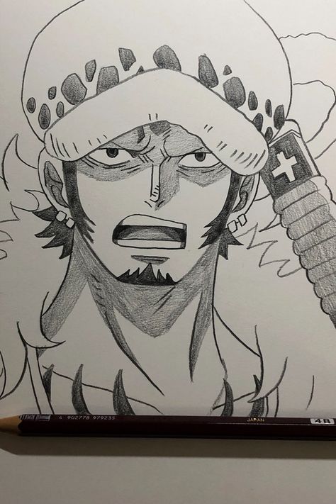 Draw Trafalgar D. Water Law from onepiece https://youtu.be/6ukpa23FvzU Law Drawing Art, Trafalgar Law Nails, One Piece Luffy Sketch, One Piece Characters Drawing, Trafalgar Law Drawing, Luffy Art Drawing, One Piece Anime Drawing, One Piece Drawing Sketches, Law Sketch