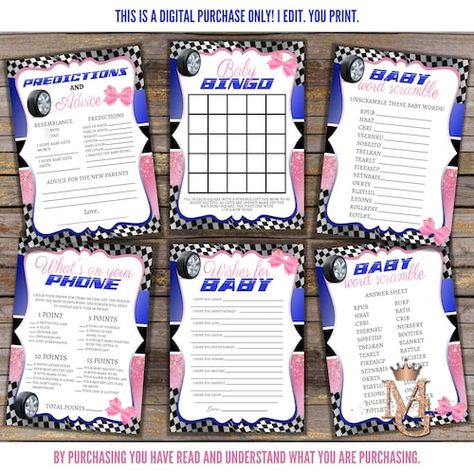 Gender Reveal Baby Shower Themes, Bow Invitation, Twin Gender Reveal, Bow Gender Reveal, Gender Reveal Games, Gender Reveal Party Theme, Bow Baby Shower, Gender Reveal Party Decorations, Baby Prediction