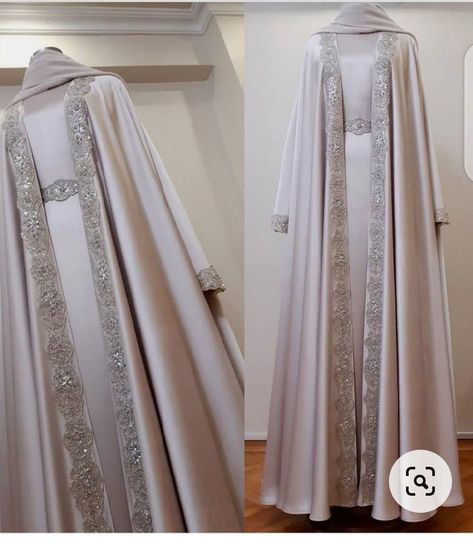 Party Wear Abaya, Hijabi Dubai, Abaya Inspiration, Wedding Abaya, Simple Abaya, Abaya Collection, Fesyen Islam, Islamic Fashion Dresses, Dress Islamic