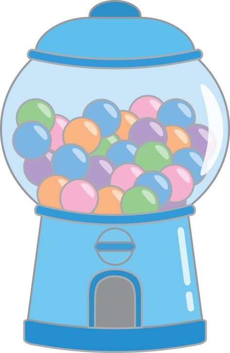 Vector cute bubblegum machine element, hand draw cartoon illustration candy machine material. Cartoon Gumball Machine, Candy Illustration, Bubblegum Machine, Candy Cartoon, Christmas Ornament Template, Easy Cartoon, Ornament Template, Draw Cartoon, Easy Cartoon Drawings