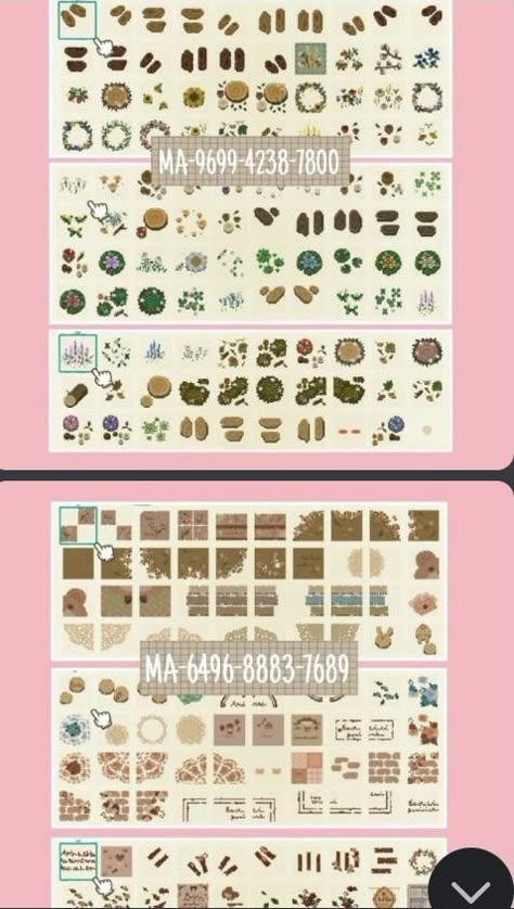 Acnh Path Design Id Codes Cottagecore, Forest Paths Animal Crossing, Animal Crossing Filler Codes, Cute Custom Designs Animal Crossing Paths, Forest Codes Acnh, Acnh Stones Codes, Creator Codes Acnh, Acnh Custom Design Codes Path, Ground Codes Animal Crossing