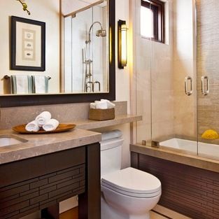 Bathroom Design Ideas, Pictures, Remodeling and Decor Design Interior Baie, Makeover Kamar Mandi, Bilik Air, Over Toilet, Bad Inspiration, Decor Baie, Custom Bathroom, Basement Bathroom, Small Bathroom Design