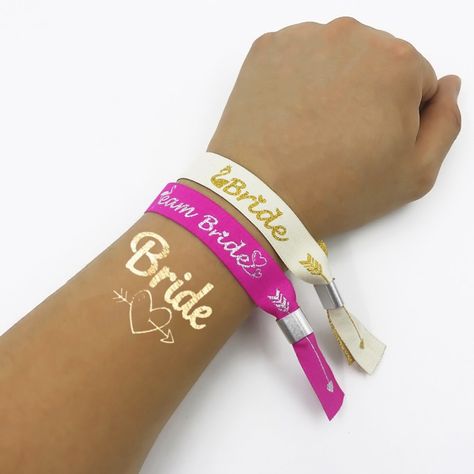 ￡1.88 45％ Off | Bride To Be Bachelorette Party Bridesmaid Bracelet Team Bride Tribe Hand Band Hen Night Wedding Supplie decor IdentificationMark Bride To Be Bachelorette, Hand Band, Cheap Party, Hen Night, Night Wedding, Hens Night, Bachelorette Party Decorations, Bridesmaid Bracelet, Bride Tribe