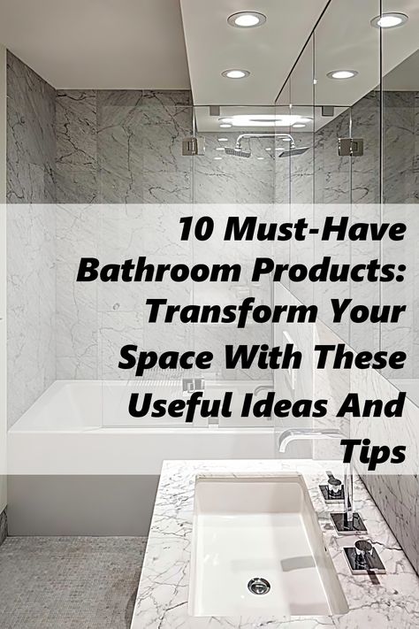 Discover the ultimate guide to enhancing your bathroom with our list of 10 must-have bathroom products. From stylish storage solutions to innovative fixtures, these essential items will transform your space into a functional and beautiful oasis. Whether you're renovating or simply refreshing your decor, our useful ideas and tips will help you create a bathroom that reflects your personal style while maximizing comfort and efficiency. Explore now for inspiration! Bathroom Vanity Organization, Useful Ideas, Great Bathrooms, Vanity Organization, Bathroom Shop, Bathroom Top, Bathroom Cleaner, Toiletries Organization, Unique Bathroom