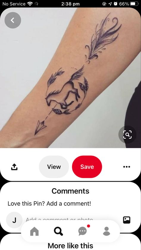 Tattoos Arrow, Equine Tattoo, Mustang Tattoo, Horse Tattoos, Tattoo 2024, Cowgirl Tattoos, Arrow Tattoo, Horse Tattoo, Arrow Tattoos