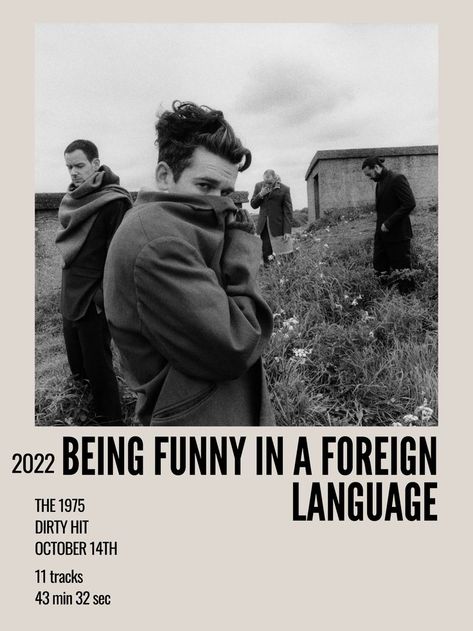 Language Aesthetic Wallpaper, Foreign Language Aesthetic, The 1975 Being Funny, Funny In A Foreign Language, Language Aesthetic, Polaroid Album, Aesthetic Polaroid, Minimal Aesthetic, Foreign Language