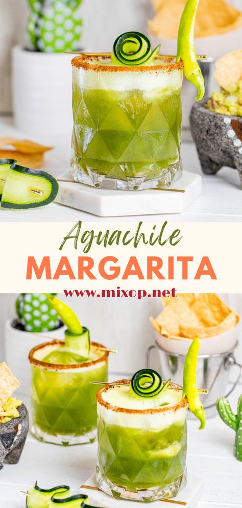 Margarita Spicy, Football Drink, Spicy Margarita Recipe, Easy Party Drinks, Easy Mocktail Recipes, Easy Alcoholic Drinks, Easy Summer Cocktails, Margarita On The Rocks, Recipes Learn