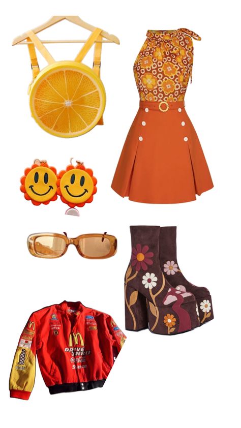 Fruit Inspired Outfit, Spirit Week, Outfit Inspirations, Lookbook, Outfit Ideas, Cute Outfits, Fruit, My Style