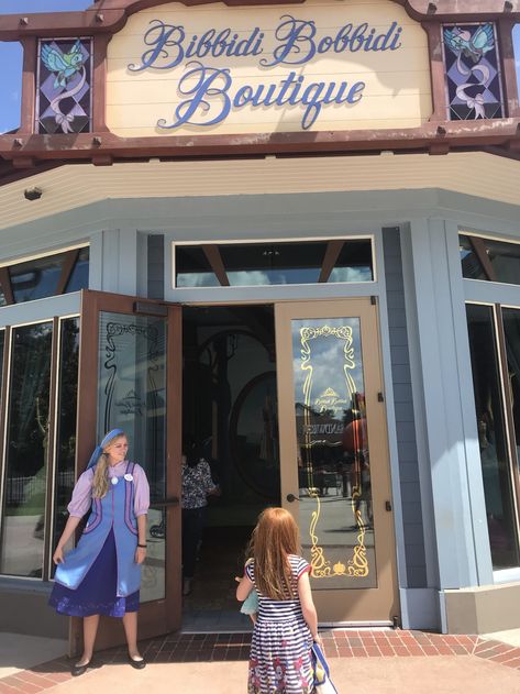 Bibbidi Bobbidi Boutique Disneyland Bibbidi Bobbidi Boutique, Bibity Bobity Boutique Disney World, Bippidi Boppidi Boutique, Bibidi Bobidi Boutique, Dcp Aesthetic, Bippity Boppity Boutique, Kilala Princess, Kandi Steiner, Princess Boutique