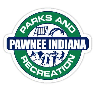 Parks And Rec, Stickers For Sale, Parks And Recreation, Logo Sticker, Indiana, Water Bottles, For Sale