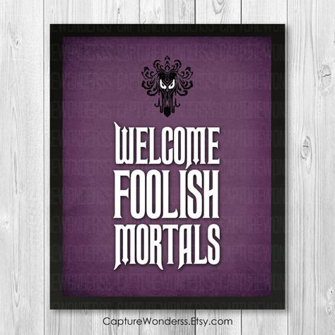 Welcome Foolish Mortals  Haunted Mansion by CaptureWonderss Carving Party Ideas, Haunted Mansion Ghosts, Mansion Tattoo, Haunted Mansion Tattoo, Halloween House Decorations, Mystic Manor, Disneyland Fantasyland, Hat Box Ghost, Disneyland Aesthetic