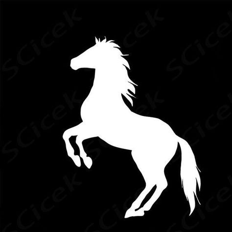 Rearing Horse, Cricut Images, Eagle Wings, Horse Silhouette, Car Decals, Car Stickers, Vinyl Sticker, Cricut, Horses