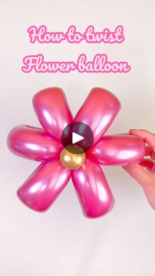 67K views · 934 reactions | How to twist 6 petals flower balloon #reels #reelsfb #fbreels #agoohsballoons | AGOOH’s Balloons | AGOOH’s Balloons · Original audio Balloon Flowers, 3rd Birthday Parties, Diy Flowers, Flower Making, 3rd Birthday, Balloons, Birthday Party, Twist, Audio