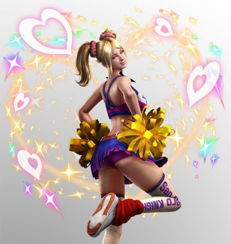 Lollipop Chainsaw. HELL YEA. - Gallery Juliet Starling, Lollipop Chainsaw, Harley Quinn Art, Starling, Pose Reference Photo, Iconic Characters, Up Girl, Pink Wallpaper, Harley Quinn