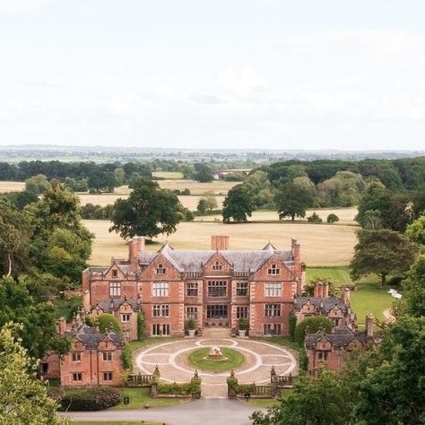 Savills Private Office on Instagram: "Nestled in a secluded yet easily accessible corner of South Cheshire, the Dorfold Hall Estate boasts an exquisite Grade I Listed Jacobean manor house surrounded by breath-taking Victorian gardens and extensive farmland.  Immaculately restored by the current owners, the estate offers accommodation for modern living within a historic setting. It serves as both a cherished family home and a stunning venue for weddings and corporate events.  Explore more about Dorfold Hall Estate through the link in our bio.   #cheshire #countryestate #jacobean #manorhouse" English Estates, English Estate, Victorian Manor, Peles Castle, Victorian Gardens, Uk Homes, Private Office, Take A Breath, Country Estate