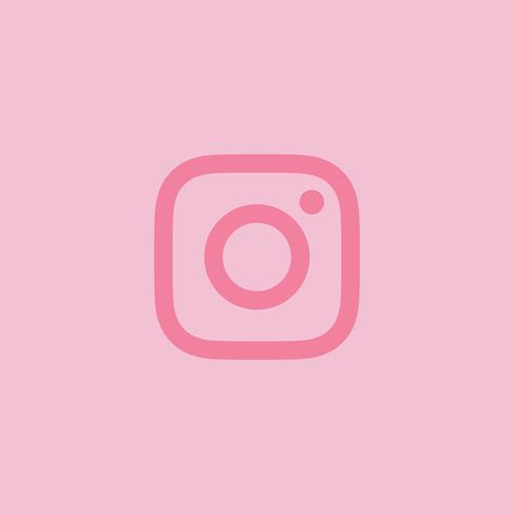 Pink Yt Icon, Dark Pink Aesthetic Icon, Instagram Pink Icon, Pink Notes Icon, Pink Social Media Icons, Instagram Icon Pink, Pink Instagram Icon, Pink Phone Icon, Pink Wallpaper Quotes