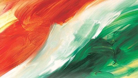 Wallpaper of Artistic Indian Flag with 3D Painting Indian Flag Art Painting, Flag Painting Ideas, Indian Flag Illustration, Indian Flag Painting, Indian Flag Art, Republic Day Images Pictures, Indian Flag Background, Indian Packaging, Tiranga Flag