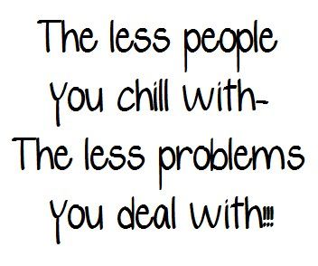 The less people you chill with the less problems you deal with Thought Of The Day, Spiritual Awakening, Cute Quotes, Book Quotes, Google Images, Spirituality, Math Equations, The Originals, Quotes