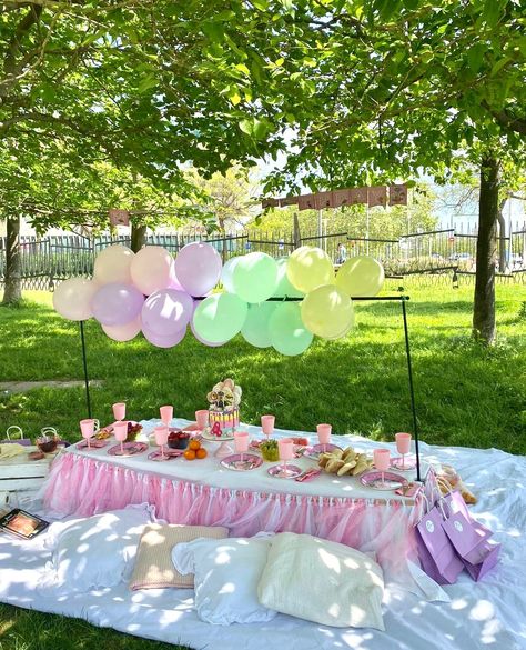 Park Shelter Birthday Party, Park Party Food Ideas, Birthday Party At The Park, Park Birthday Party Ideas, Park Party Decorations, Park Parties, Outdoor Kids Party, Park Birthday Party, Birthday Fancy