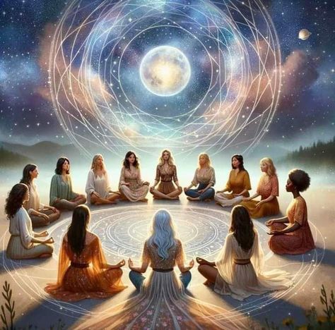 Women’s Circle Aesthetic, Woman’s Circle, Woman Circle Divine Feminine, Spiritual Circle, Spiritual Friends, Healing Circle, Spiritual Art Soul, Sister Circle, Sacred Woman