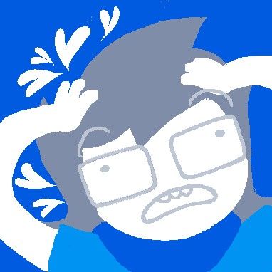 June Egbert Icon, John Egbert Pfp, June Egbert, John Egbert, Vast Error, I John, Homestuck, I Am Scared, Profile Picture