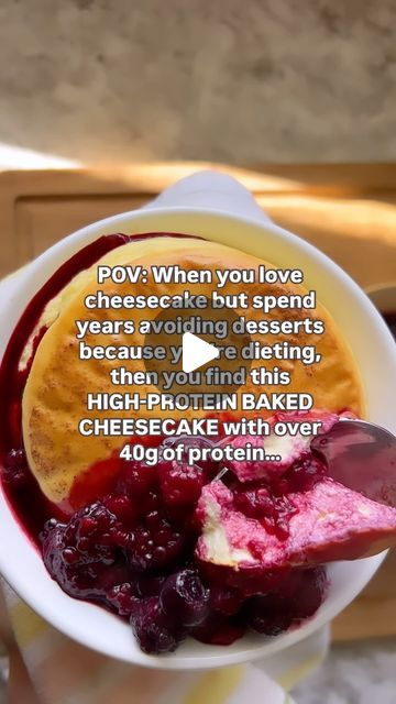 Healthyish Desserts, Ramekin Dessert, Protein Foods List, High Protein Cheesecake, Cottage Cheese Recipes Healthy, Low Cal Dessert, Protein Cheesecake, High Protein Desserts, Yummy Healthy Snacks