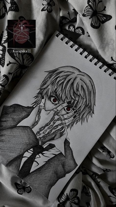 Kurapika Sketch, Kurapika Drawing, Hunterxhunter Kurapika, Anatomy Drawing, Drawings Simple, Art Drawings Simple, Hunter X Hunter, Anatomy, Tattoo Ideas