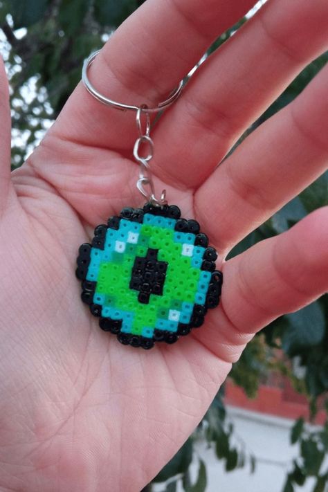 Hama Minecraft, Minecraft Beads, Fnaf Crafts, Hamma Beads Ideas, Easy Perler Bead Patterns, Pixel Beads, Hama Beads Minecraft, Motifs Perler, Hama Perler