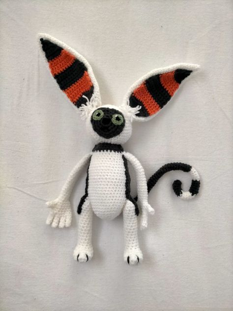 Aang Beanie and Momo the Flying Lemur Venom Costume, Flying Lemur, Black Turtle Neck, Ear Parts, Crochet Animals Free Patterns, Granny Square Blanket, A Good Friend, Square Blanket, Magic Circle