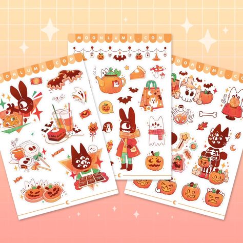 🎃 spooky snacks! 🦇 October is definitely one of my favourite months, it's been so fun to see everyone's spooky arts! 🌟 - #art #halloween2024 #digitalartist #digitalillustration #digitalart #digitalartwork #halloween #halloweenart #halloweendecor #stickerart #pumpkin #bats #cats #cat #cuteart #clipstudiopaint #halloweenfood #spooky #spookyvibes #spooktober #artist #artistsoninstagram #fyp #stationeryaddict #stationery Halloween Sticker Sheet, Magical Stickers, Spooky Snacks, Spooky Stickers, Spooky Town, Halloween Sticker, Beautiful Stickers, Halloween Stickers, Bullet Journals