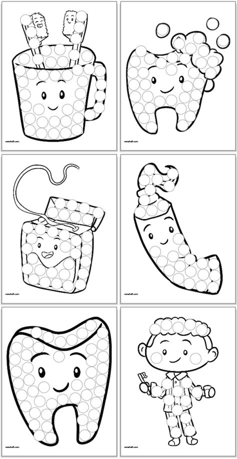 Teeth Activities For Preschool Crafts, Dentist Art Activities For Preschool, Dental Hygiene Daycare, Dentist Art And Craft For Preschool, Dentist Art Projects For Preschool, Doctor And Dentist Preschool, Toothbrushing Activities For Preschool, D Is For Dentist Preschool, Dental Day Preschool