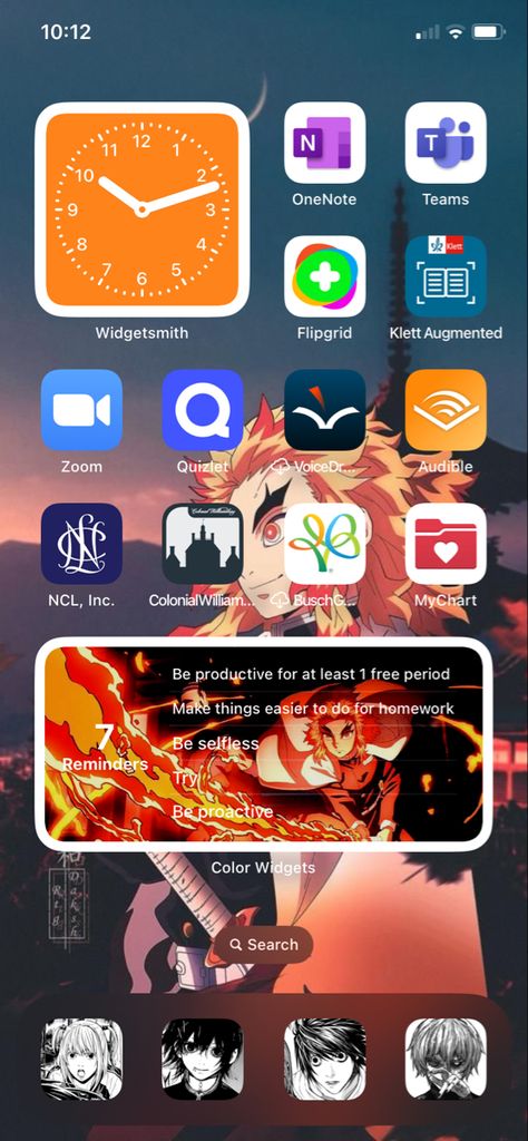 Maybe he’ll give me some motivation Rengoku School Au, Rengoku Phone Theme, Rengoku Homescreen, Motivation Homescreen, Phone Theme, School Motivation, Phone Themes, School Fun, Homework