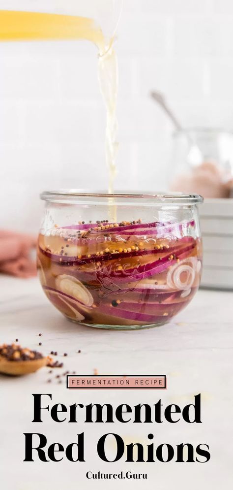 Fermented Red Onions, Food Microbiology, Independent And Dependent Variables, Science Food, Quick Pickle, Quick Pickled Red Onions, Fermenting Weights, Quick Pickled, Fermentation Recipes