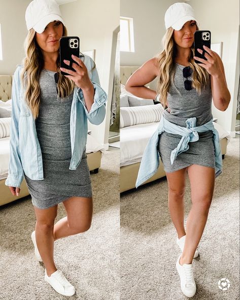 Gray Dress Outfit Casual, Grey Dress Outfit Casual, Grey Bodycon Dress Outfit, Bodycon Tshirt Dress, Grey Dress Outfit, Grey Dresses Casual, Bodycon Dress Casual, Body Con Dress Outfit, Grey Maxi Dress