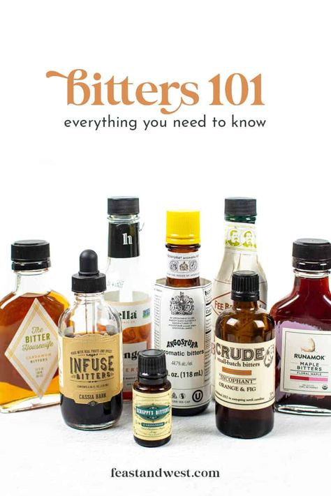 Cocktail With Bitters, Aromatic Bitters Cocktails, Chocolate Bitters Recipe, Peychauds-bitters Drink Recipes, Chocolate Bitters Cocktail, Non Alcoholic Bitters, Drinks With Bitters, Cocktails With Bitters, Orange Bitters Cocktails