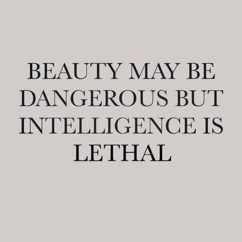 She Is Intelligent, Intelligent Quotes, Devil Quotes, One Word Instagram Captions, She's A Lady, Queen Aesthetic, Beautiful Poetry, Vision Board Affirmations, Intelligence Quotes