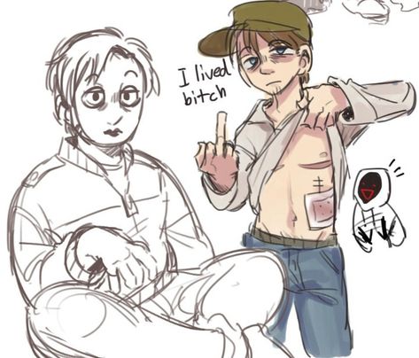 -- Not my by Tumblr!! -- Masky X Jay, Masky Marble Hornets Fanart, Jay Merrick Fanart, Jay X Tim Marble Hornets, Jam Marble Hornets, Jay Merrick, Tim Wright, Spooky Spaghetti, Creepypasta Anime