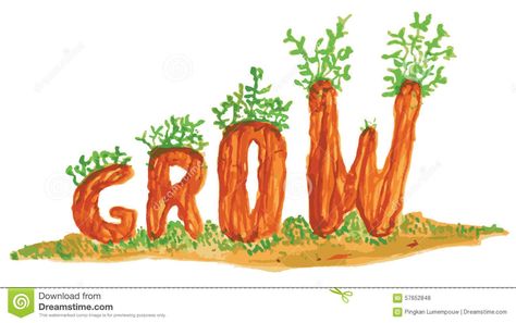 Grow Typography, Word Illustration, Basic Drawing For Kids, Art Club Projects, Elementary Drawing, Plant Graphic, Teaching Graphic Design, Word Drawings, High School Art Lesson Plans