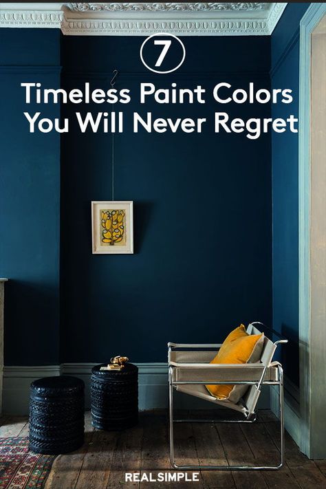 Different Paint Colors On Walls, Deep Peacock Blue Paint Colors, Large Family Room Paint Colors, Eclectic Bedroom Paint Colors, Best Dark Wall Colors, Bold Blue Paint Colors, Perfect Storm Paint Color, Dark Blue Room Color, London House Paint Color