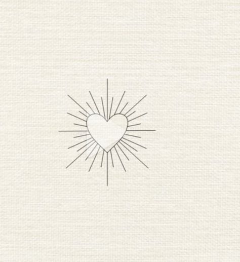 Filled In Heart Tattoo, Light My Love Tattoo, Love And Light Tattoo, Heart Star Tattoo, Heart Sun Tattoo, Small Flash Tattoo Ideas, Que Sera Sera Tattoo, Heart Of Gold Tattoo, Small Wrist Tattoo