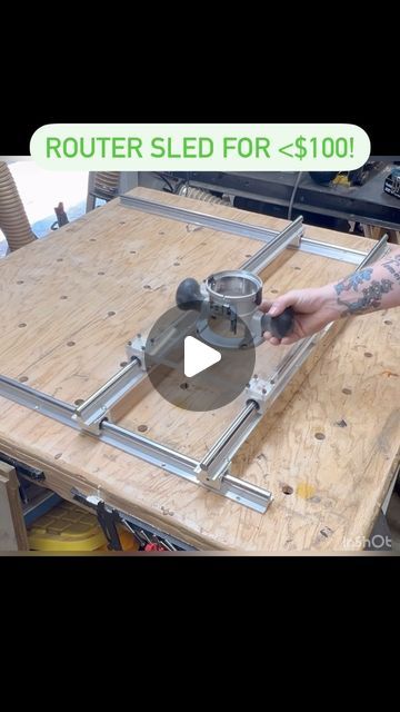 NW Wood PDX on Instagram: "Get yourself a time and labor saving router sled for flattening your projects in no time! All links are in my bio! #wood #woodworkingideas #tools #woodworker #share #diy #smallbusiness #pdx #portland #workshop" Diy Router Sled Plans, Router Sled How To Make, Diy Router Sled, Router Sleds, Router Sled, Diy Router, Router Tool, Redo Cabinets, Terrace Furniture