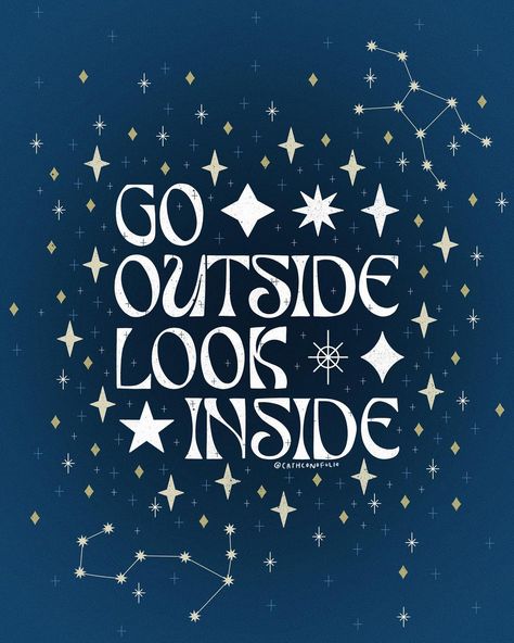 Go Outside Look Inside, Procreate Tutorials, Procreate Tutorial, My Star, Go Outside, Constellations, New Product, The Outsiders, Keep Calm Artwork