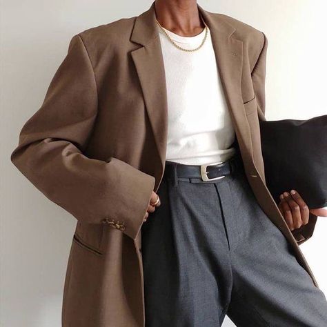 Dark Academia Fashion Summer, Chic Blazer Outfit, Brown Blazer Outfit, Black Blazer Outfit, Minimal Life, Outfit Planning, Uk Trip, Planning Board, Mode Turban