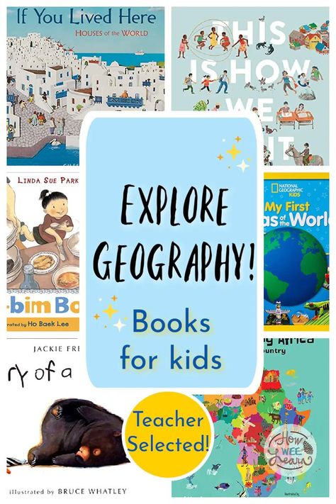 Teaching Maps, Seven Continents, Continents And Oceans, Kids Reading Books, Homeschool Geography, National Geographic Kids, Study Pictures, Preschool Books, Preschool Curriculum