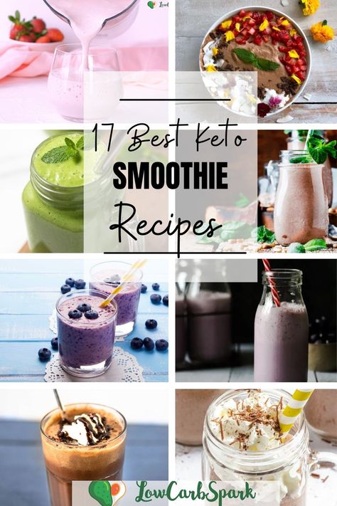 Protein Shake Low Carb, Low Carb Shakes Breakfast, Low Carb Smoothie Recipes Breakfast, High Carb Smoothies, Keto Protein Smoothie Recipes, Keto Blender Recipes, Blendjet 2 Recipes Keto, Keto Fruit Smoothie Recipes, Keto Smoothie Bowl Recipes