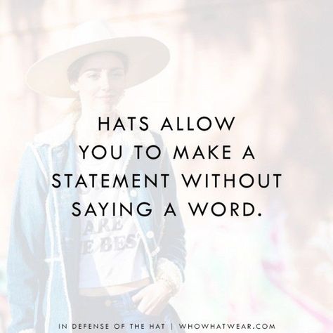 Hat Quotes Inspiration, Fashionista Quotes, Hair Salon Quotes, Hat Quotes, Fashion Quotes Inspirational, Salon Quotes, Skin Care Business, Small Business Quotes, Creativity Inspiration