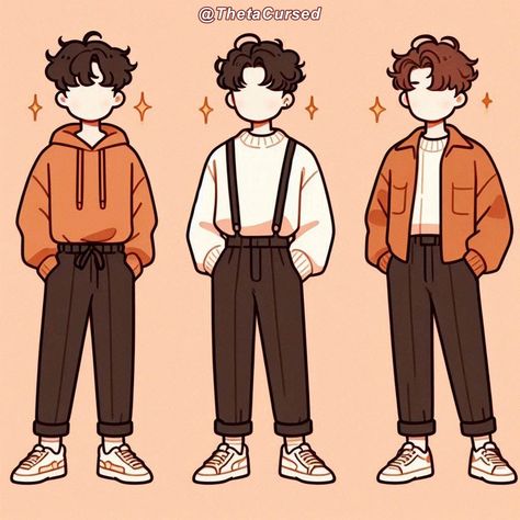 Cartoon Characters Outfits Ideas, Male Clothes Sketch, Characters Outfits Ideas, Cartoon Characters Outfits, Eboy Aesthetic Outfits, Male Outfit Ideas, Drawing Outfit Ideas, Drawn Poses, Dress Drawing Ideas