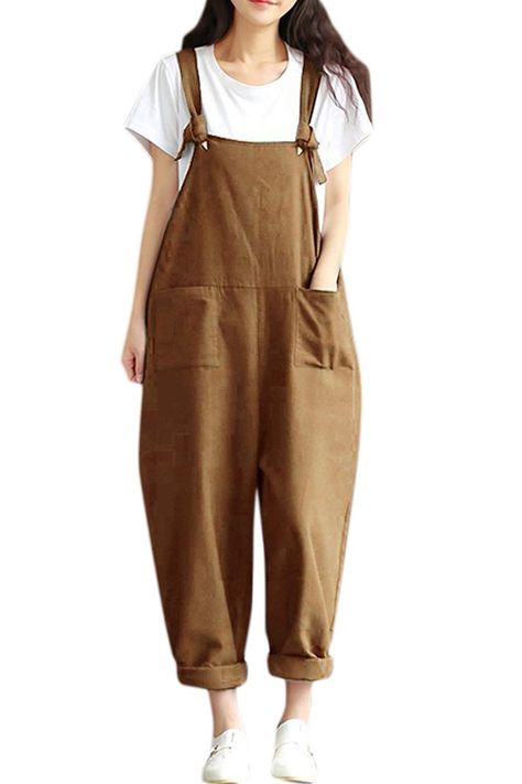 Style Salopette, Baggy Jumpsuit, Sweat Vintage, Overalls Plus Size, Overalls Vintage, Overalls Fashion, Vintage Overalls, Overall Jumpsuit, Loose Jumpsuit