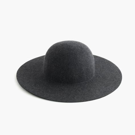 J.Crew Floppy Felt Hat, $70; jcrew.com Floppy Felt Hat, Stylish Winter Hats, Cute Winter Hats, Minimal Wardrobe, Hat Accessories, Hat For Women, Winter Hats For Women, Cool Hats, Bad Hair Day